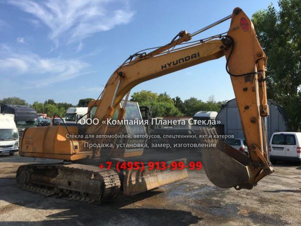 Стекло для гусеничных экскаваторов Hyundai ROBEX 130