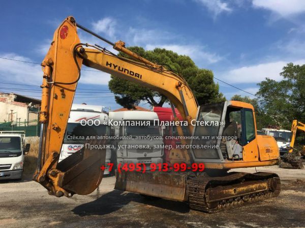 Стекло для гусеничных экскаваторов Hyundai ROBEX 130 LCD-3