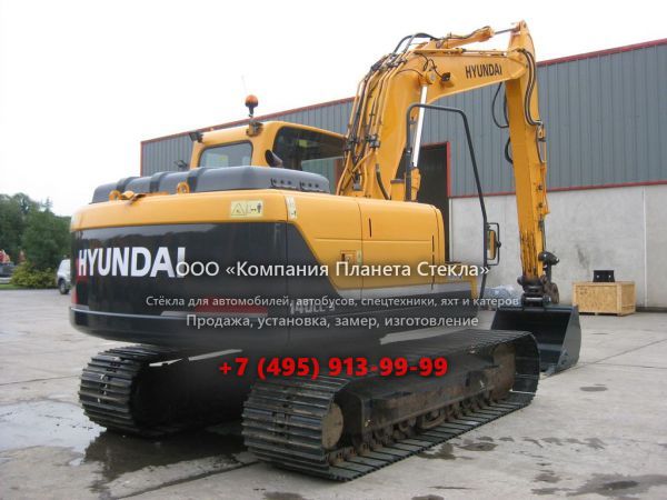 Стекло для гусеничных экскаваторов Hyundai ROBEX 140
