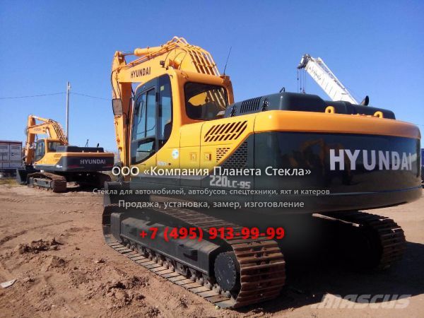 Стекло для гусеничных экскаваторов Hyundai ROBEX 220 LC-5