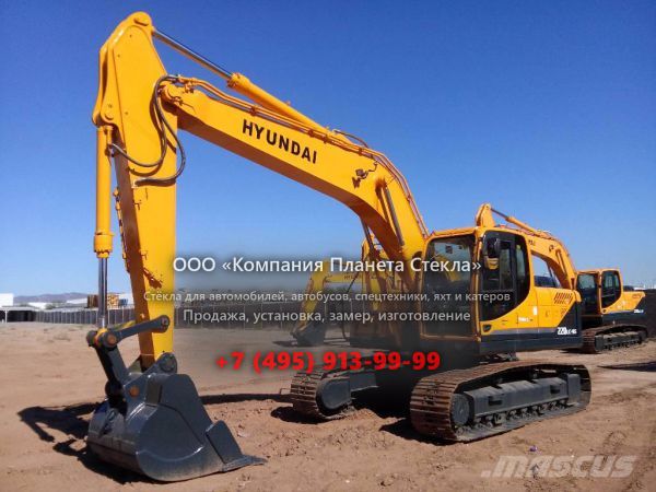 Стекло для гусеничных экскаваторов Hyundai ROBEX 220 LC-5