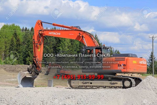 Стекло для гусеничных экскаваторов Hyundai ROBEX 280 LC