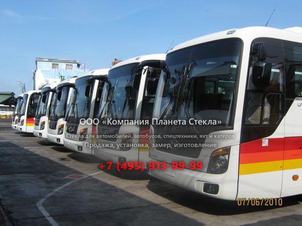 Стекло для междугородних автобусы Hyundai Universe Space luxury