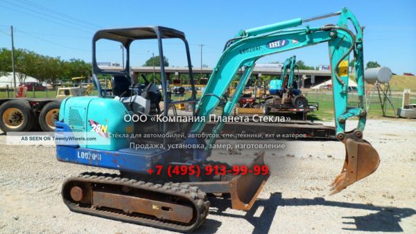 Стекло для гусеничных мини-экскаваторов IHI 28N