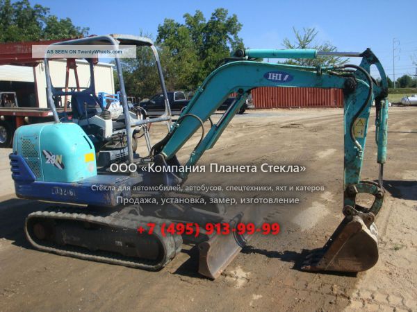 Стекло для гусеничных мини-экскаваторов IHI 28N