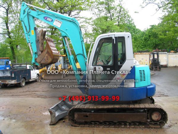 Стекло для гусеничных мини-экскаваторов IHI 80NX