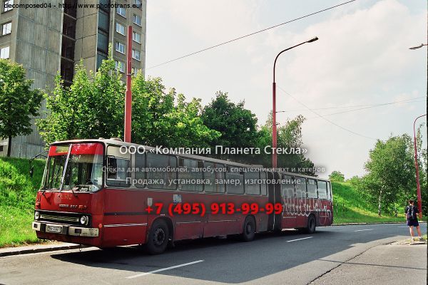 Стекло для городской автобус Ikarus 283.01