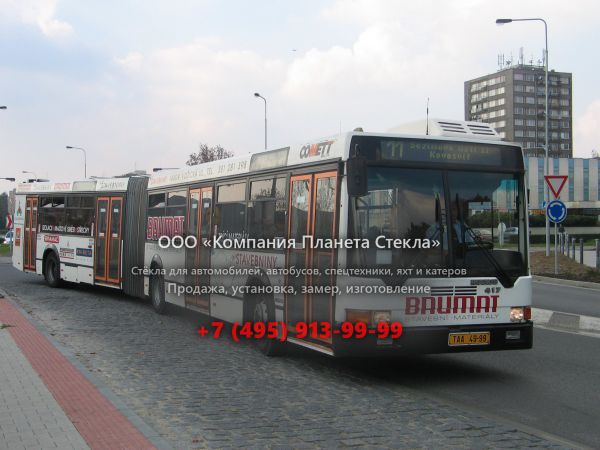 Стекло для городской автобус Ikarus 417