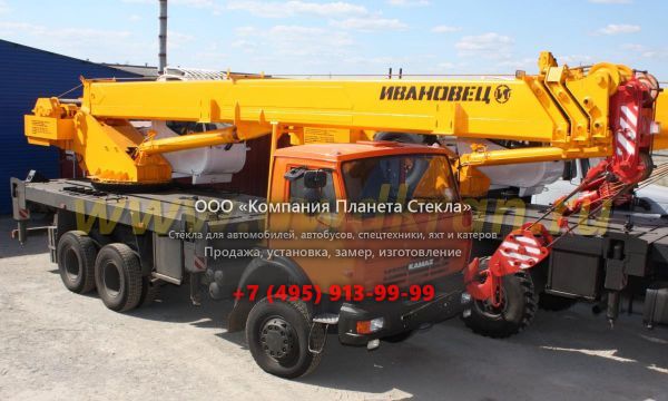 Стекло для автокран Ивановец КС-45717K-2