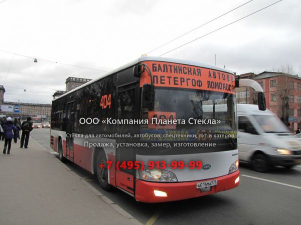 Стекло для городской автобус JAC HK6105G1