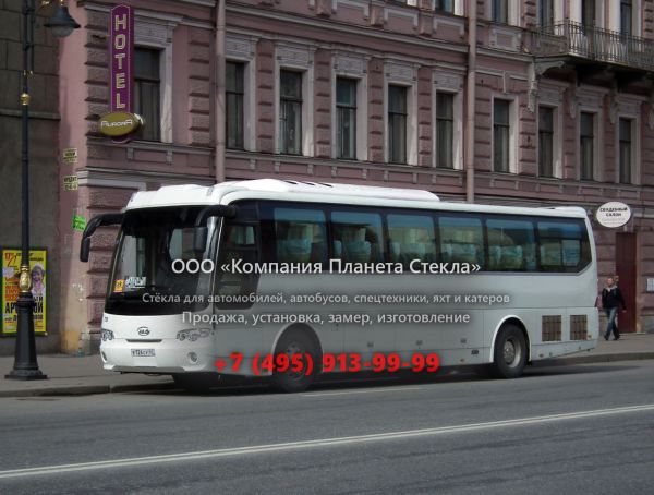 Стекло для туристический автобус JAC HK6120