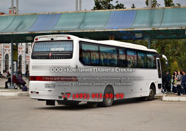 Стекло для туристический автобус JAC HK6120