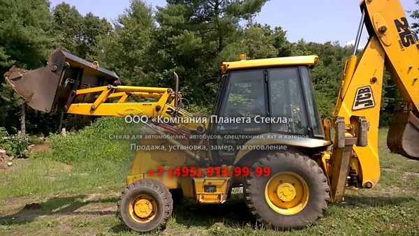 Стекло для экскаваторов-погрузчиков JCB 215 II