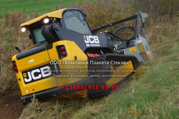 Стекло для мини-погрузчиков с бортовым поворотом JCB 320T