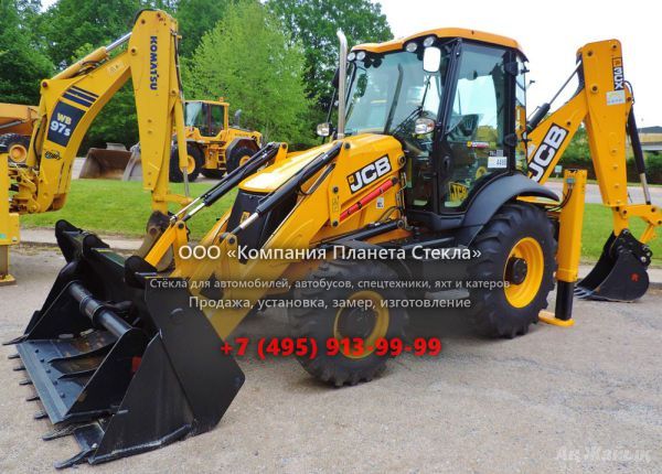 Стекло для экскаваторов-погрузчиков JCB 3CX12