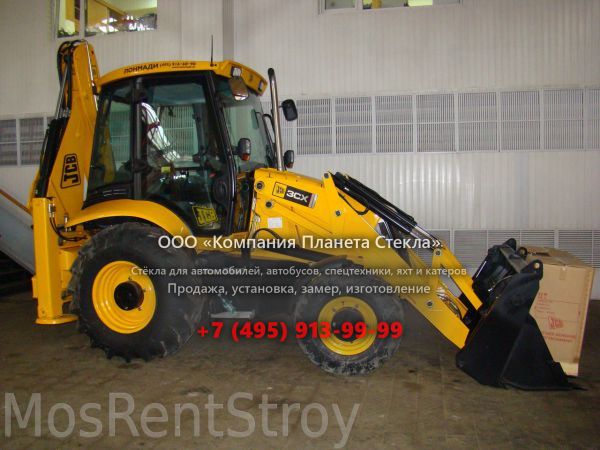 Стекло для экскаваторов-погрузчиков JCB 3CX SM