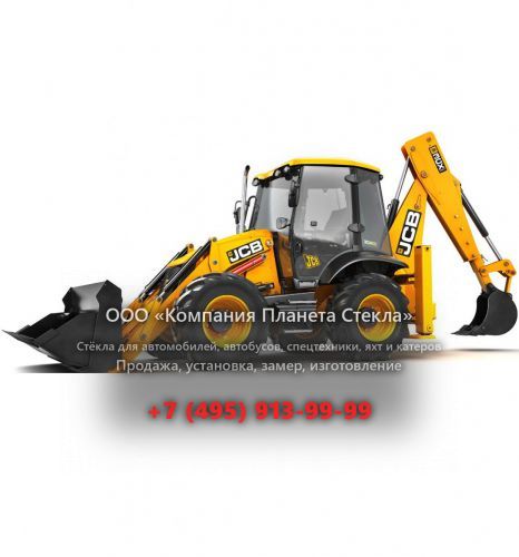 Стекло для экскаваторов-погрузчиков JCB 3CX Super SM