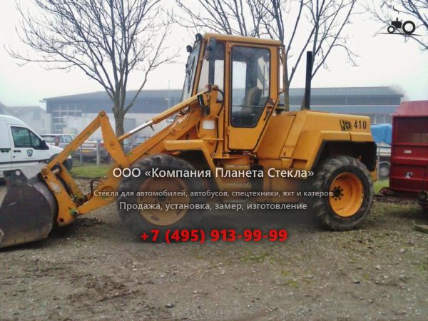Стекло для фронтальных погрузчиков JCB 410M