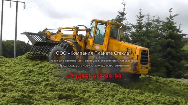 Стекло для фронтальных погрузчиков JCB 414S