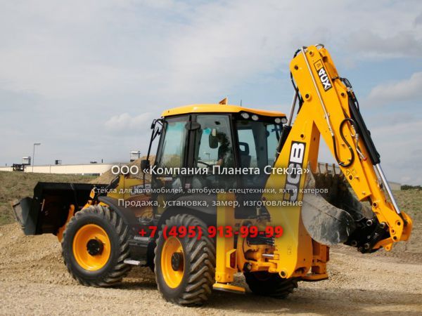 Стекло для экскаваторов-погрузчиков JCB 4CX