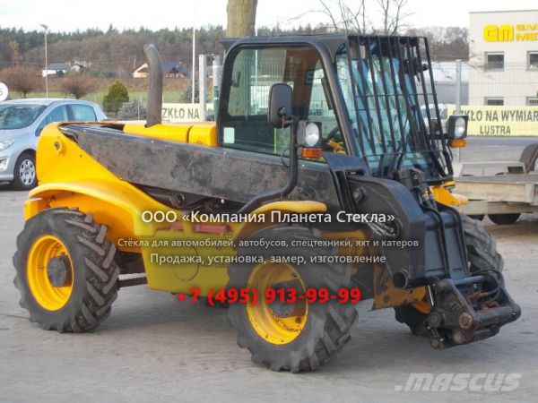 Стекло для колёсных погрузчиков JCB 520