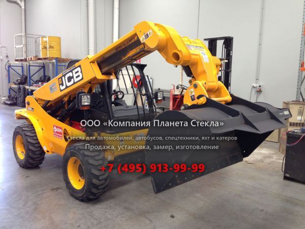 Стекло для телескопических погрузчиков JCB 520-40