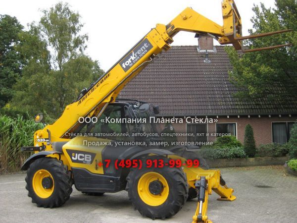 Стекло для телескопических погрузчиков JCB 533-105