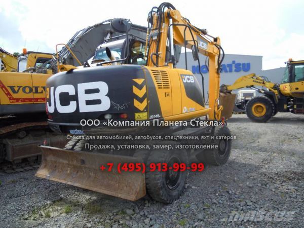 Стекло для колёсных экскаваторов JCB JS 145W
