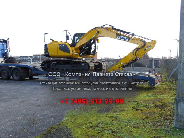 Стекло для гусеничных экскаваторов JCB JS 180