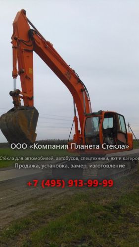 Стекло для гусеничных экскаваторов JCB JS 180L