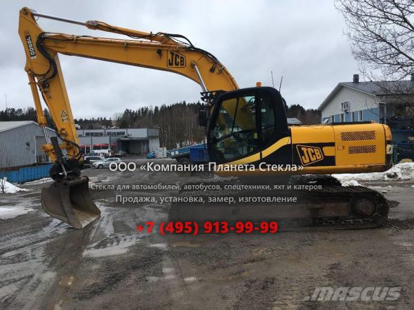 Стекло для гусеничных экскаваторов JCB JS 200LC