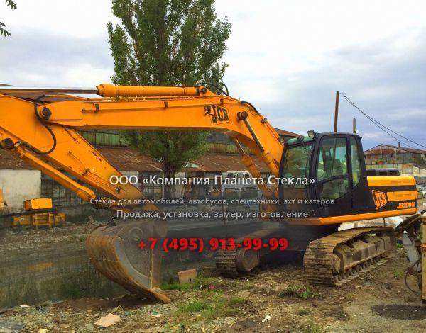 Стекло для гусеничных экскаваторов JCB JS 200N