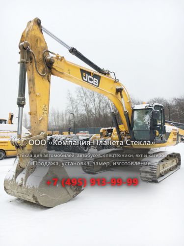 Стекло для гусеничных экскаваторов JCB JS 205NLC