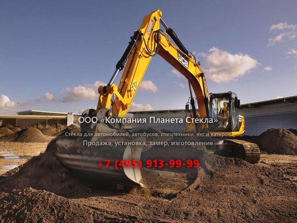 Стекло для гусеничных экскаваторов JCB JS 220L