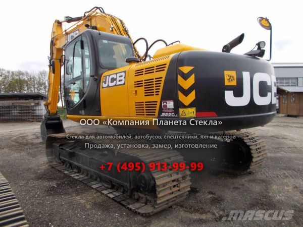 Стекло для гусеничных экскаваторов JCB JS 220LC