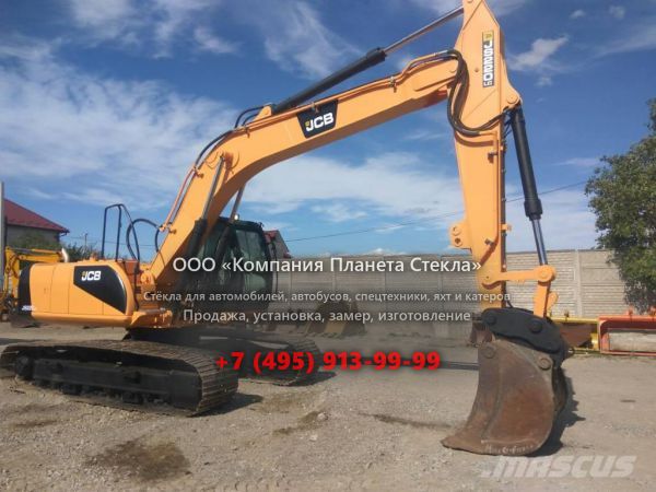 Стекло для гусеничных экскаваторов JCB JS 220LC X