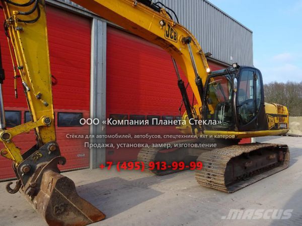 Стекло для гусеничных экскаваторов JCB JS 220N