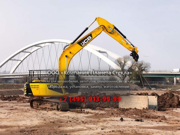 Стекло для гусеничных экскаваторов JCB JS 220NC