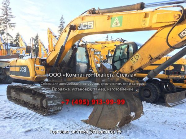 Стекло для гусеничных экскаваторов JCB JS 220S