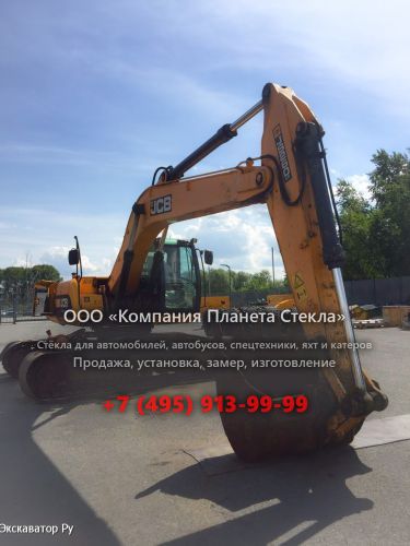 Стекло для гусеничных экскаваторов JCB JS 260S