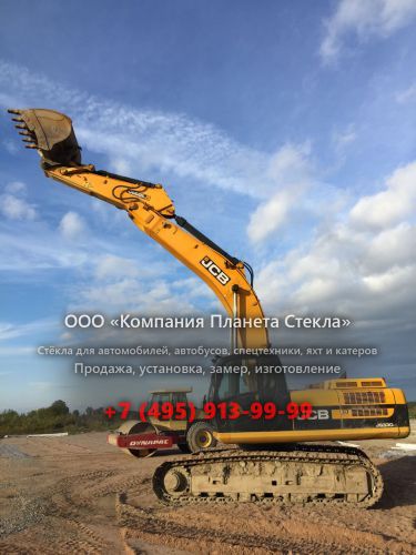 Стекло для гусеничных экскаваторов JCB JS 330N LC