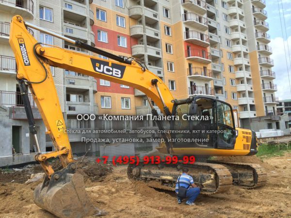 Стекло для гусеничных экскаваторов JCB JS 460