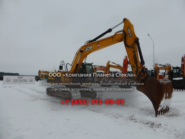 Стекло для гусеничных экскаваторов JCB JZ 140WM