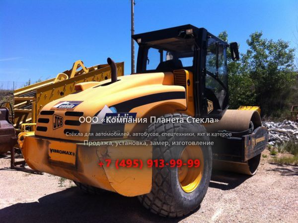 Стекло для грунтовых катков JCB VM 132D/PD