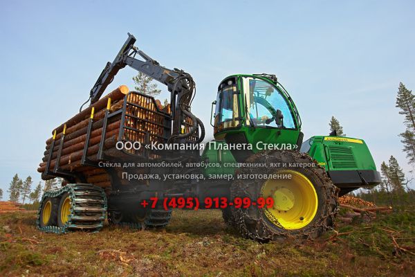 Стекло для форвардеров John Deere 1010E