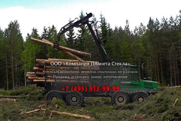 Стекло для форвардеров John Deere 1710D