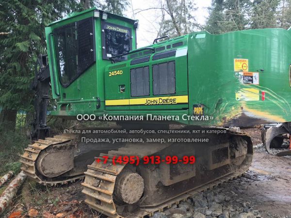 Стекло для лесопогрузчиков John Deere 2454D