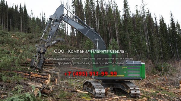Стекло для лесопогрузчиков John Deere 2654G
