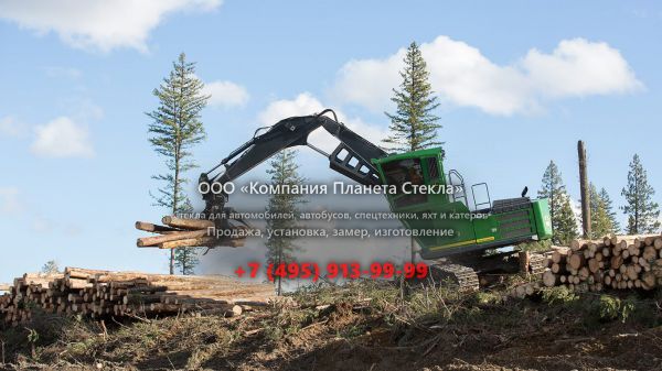 Стекло для лесопогрузчиков John Deere 2656G