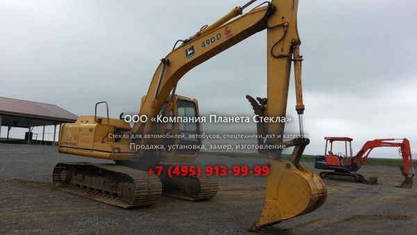 Стекло для гусеничных экскаваторов John Deere 490